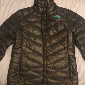 The North Face brand coat.